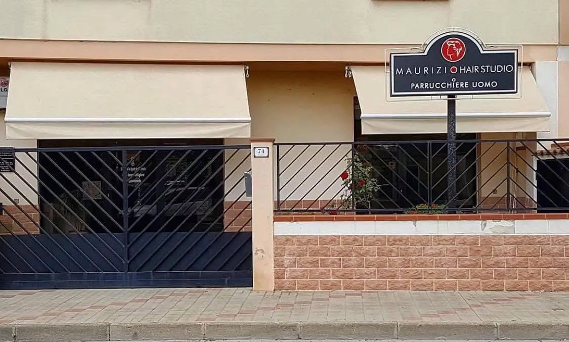 Ingresso di Maurizio Hair Studio in Via Iglesias 74 a Sestu